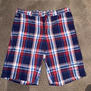 Paul & Shark Multicolor Plaid Shorts